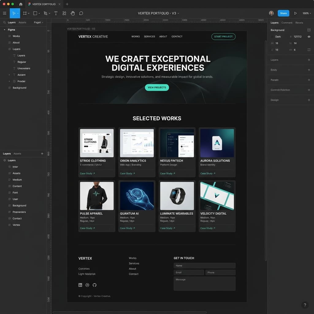 Portfolio Websites Preview